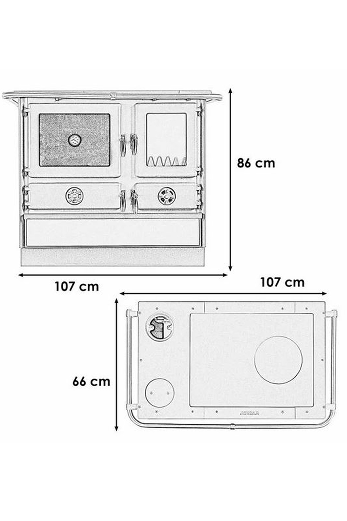 Magnum%20İthal%20Kuzine%20Soba%204D%20Bordo%209.5%20KW%20Right-%20Sağ